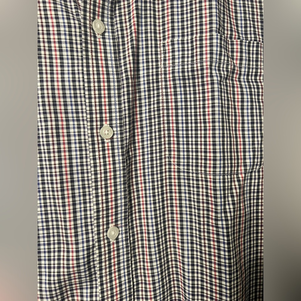 Daniel Cremieux Men's Plaid Checkered Button Down Shirt Cotton Blend - Picture 2 of 4